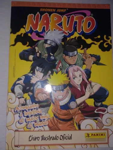 Álbum Naruto Clássico Shonen + 60 Figurinhas S/ Repetição