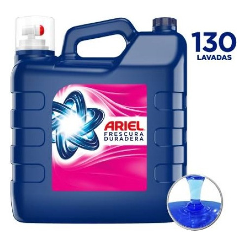 Detergente Liquido Ariel Frescura Duradera 8 L