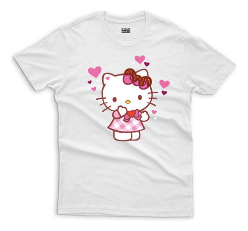 Combo Playeras Pareja Sanrio Helo Kitty Novios San Valentin