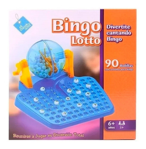 Bingo Juego De Mesa Loto Grande El Duende Azul 6291