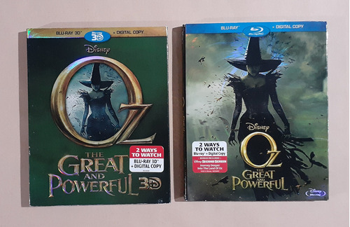 Oz El Poderoso -importadas- Blu-ray 3d + Blu-ray 2d Original