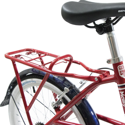Bicicleta Benotto City Mailly R20 Rojo Unitalla Unisex