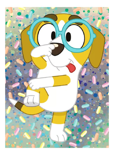 Kit 80 Figurinhas Do Album Bluey 2024 Panini