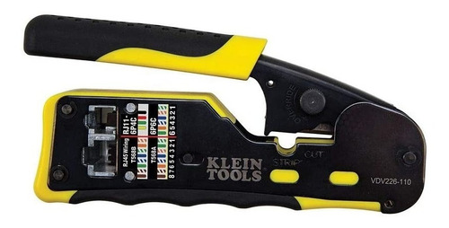 Klein Tools Vdv226-110 De Trinquete Modular Cable Crimper