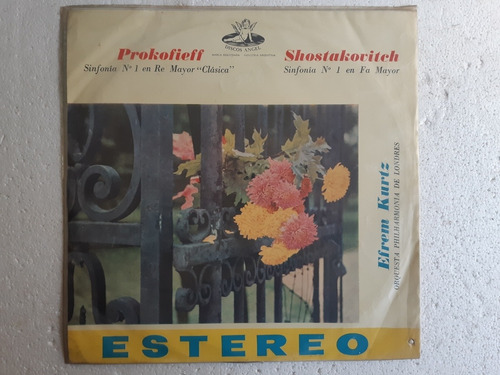 Disco Lp Prokofieff & Shostakovitch / Filarm De Londes