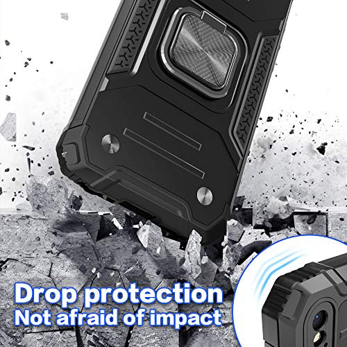 Funda Para iPhone X/xs Negro Uso Rudo Drop Test-02
