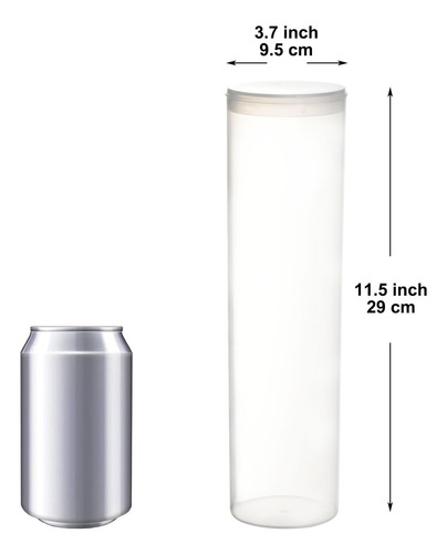 Contenedor De Espagueti De Plástico Youngever, Tarro De Espa