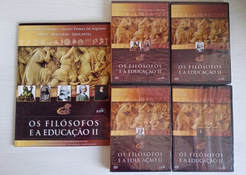 Os Filósofos E A Educação 2 Dvds Educativos Editora Cedic