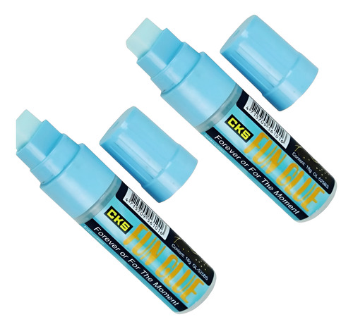 2 X Caneta Cola Arte Scrap Fun Glue Cks Gl 525 Ponta 15mm 