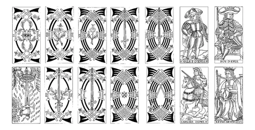 Cuaderno Arcanos Menores Tarot Marsella Tapa Dura