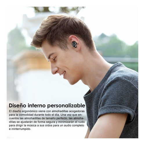 Auriculares in-ear gamer inalámbricos XG-8 negro
