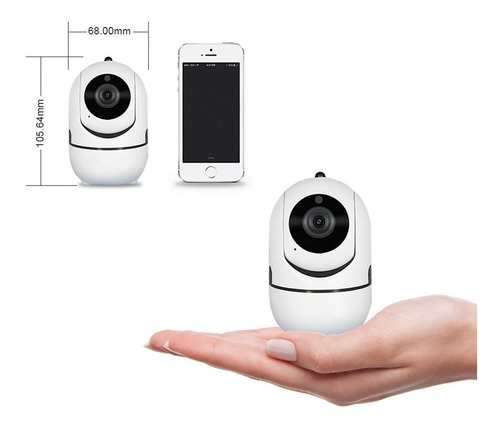Imagen 4 de 10 de Cámara Ip Wifi Sinovision Seguimiento Audio Baby Call 2 Mpx