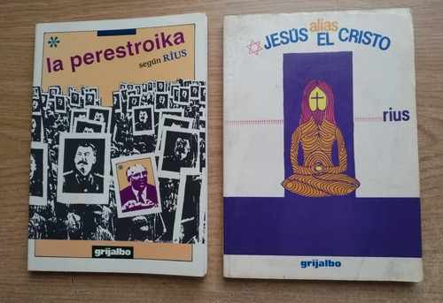 La Perestroika - Jesús Alias El Cristo - Rius - Dos Libros (Usado)