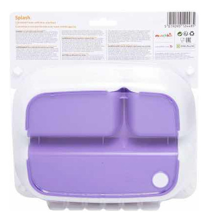 Set X 2 Platos C/ 3 Divisiones Marca Munchkin