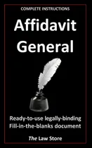 Comprar Libro: Declaración Jurada General: Ley Lista Para Usar, Lega