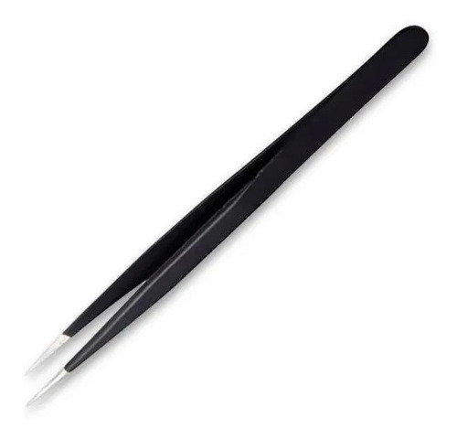 Pinza De Precisión Curva O Recta Extensiónes De Pestañas