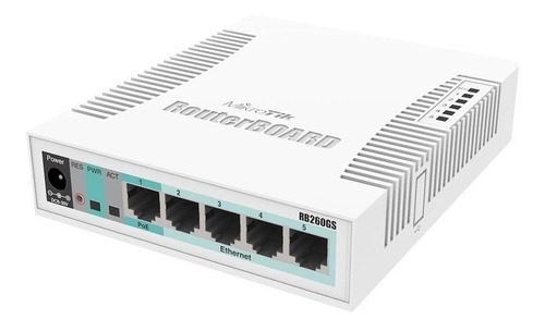 Switches Mikrotik Css106-5g-1s 5 Puertos Gigabit Ethernet 