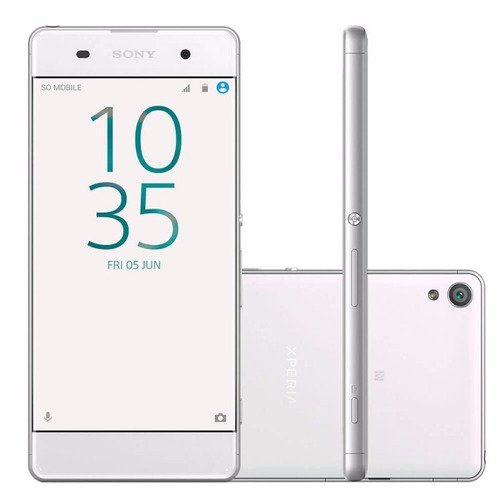 Smartphone Sony Xperia Xa Octa Core Branco Dual Chip 4g + Nf