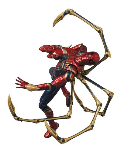 Imagen 3 de 6 de Figura - Iron Spider Endgame Version Mafex Auténtico Avenger