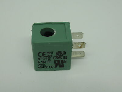 Asco 400127-142 Solenoid Coil 6.9 Watt 24 Vdc 3 Blade Sh Qss