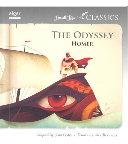 The Odyssey, De Homero. Editorial Algar Editorial, Tapa Blanda En Inglés