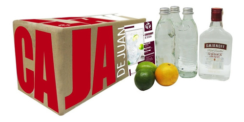 Kit De Coctelería Smirnoff 350ml-soda 7 Cócteles