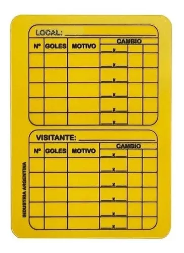 Juego de tarjetas de PVC para árbitro de fútbol, conjunto de tarjetas de  árbitro de fútbol