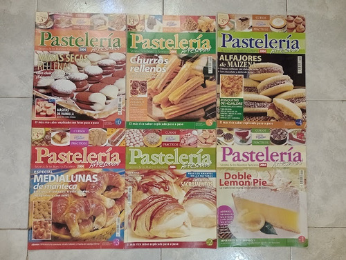 Lote 25 Revistas De Pastelería Artesanal +10 Tomos Extras (Usado)