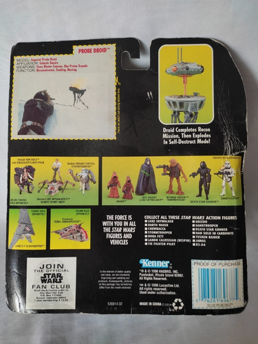 Probe Droid Deluxe Star Wars Kenner Vintage 02 (Usado)
