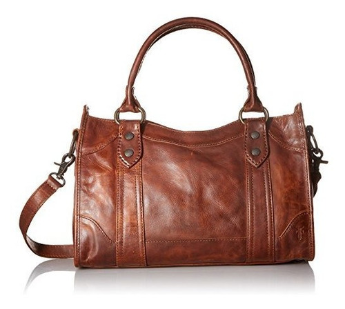 Bolso De Cuero Frye Melissa Zip Satchel