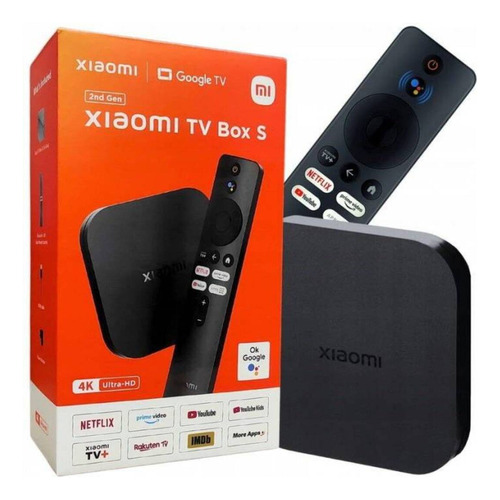 Mi Tv Box S   2nd Gen 4k Ultra Hd Con Google Tv Xiaomi