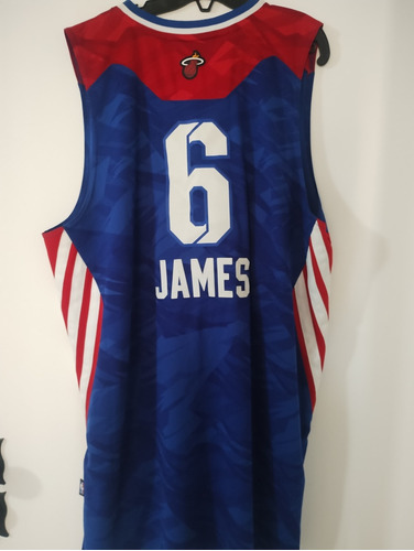 Camiseta Nba Juego De Las Estrellas Talla Xl Lebron James