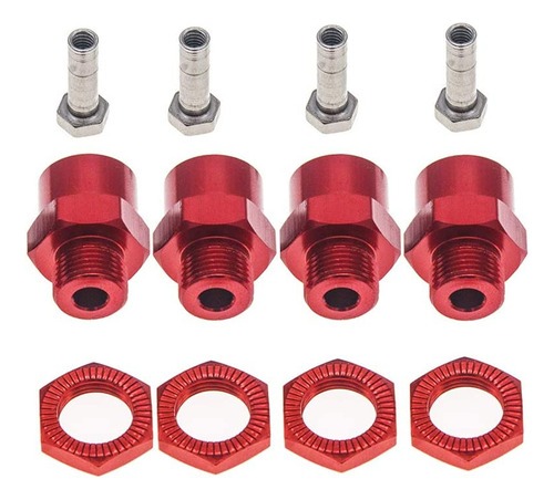 Paquete De 4 Adaptadores De 0.472 In A 0.669 In De Rueda Hex