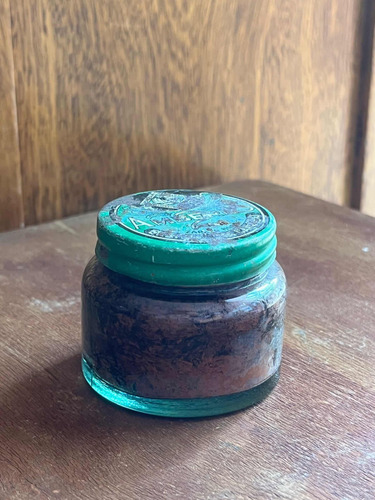 Antiguo Frasco Amberes Crema De Zapatos (Usado)