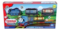 Comprar Tren Locomotora Tipo Thomas A Pila Pista Con Vagones Juguete