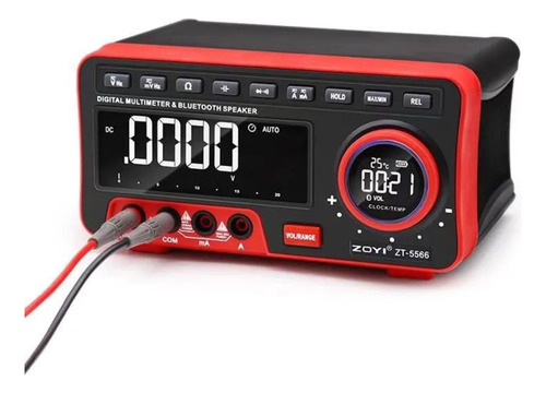Multímetro Digital Profissional Zoyi Zt-5566 Bluetooth