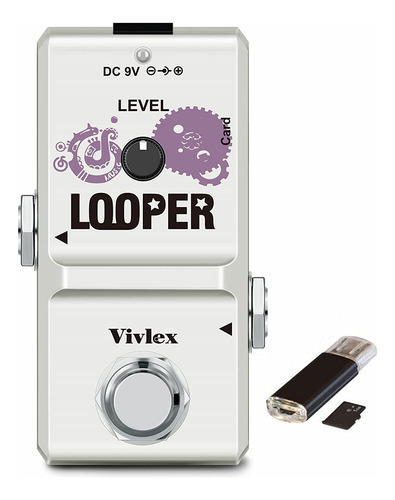 Pedal De Guitarra Looper Ln332a Mini Loop Recording Gui...