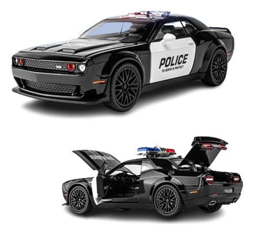 Challenger Hellcat Redeye Policía Car Versión 1/32