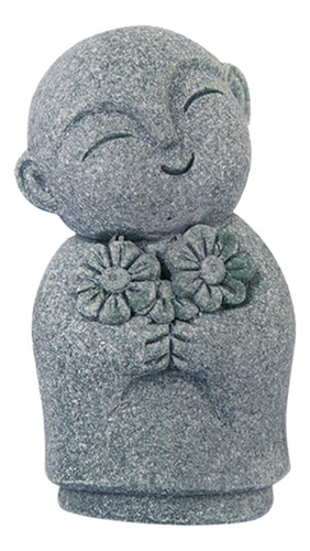 3 Monje Estatuilla Mini Buda Pecera Decoraciones Para Estilo