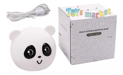 Velador Lampara Oso Usb Luz Noche Led Bebe Infantil Niños - Emma Store mdp