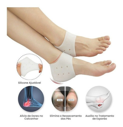 Skin Rejuvenescedor Para Pés 2 Pares