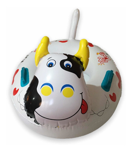 Vaquita Salvavidas Flotador Inflable Bebe Andadera +3 Años