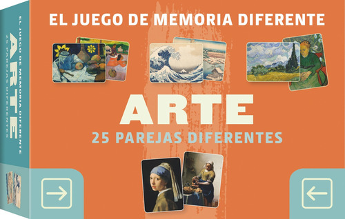 Juego De Memoria Diferente-arte:25 Parejas