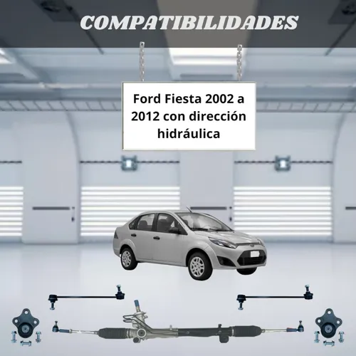 Kit Direccion Ecosport Caja + Extremos + Bieleta + Rotula