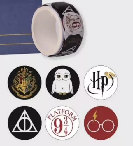 Cinta Adhesiva Washi Tape Mooving MAW Stickers Harry Potter