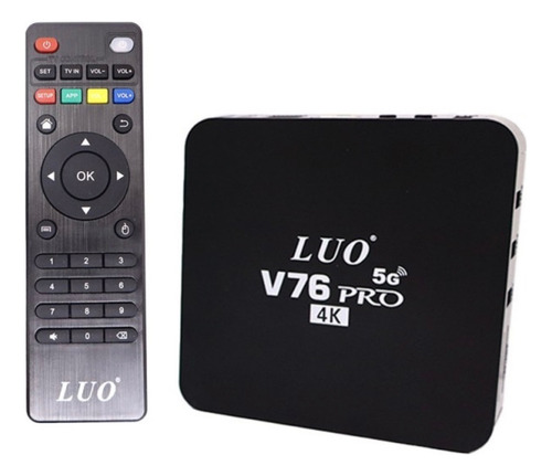 Tv Box Con Series,películas,packs Futbol Incluido Gratis Azul Estándar
