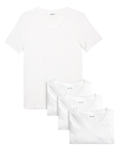 Izod Poleras Interiores Para Hombre - Poleras Suaves Y T