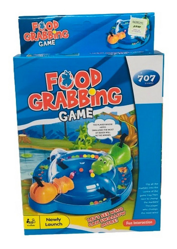 Juego De Mesa Hippo Food Grabbing En Caja Ar1 2jr Ellobo