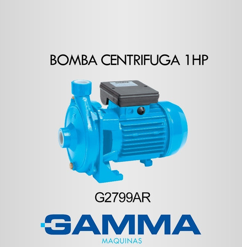 Imagen 2 de 3 de Bomba Centrífuga Gamma 1hp