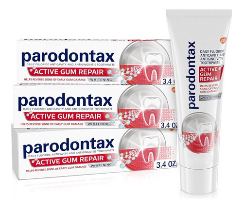 Parodontax Active Gum Repair Pasta Dental Blanqueadora 